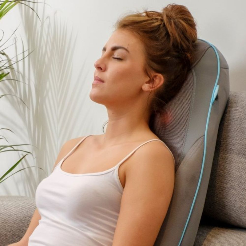 Product image: Homedics κάθισμα μασάζ shiatsu με ζελέ και θερμότητα φυσική αίσθηση μασάζ πλάτης & αυχένα, , medium-null