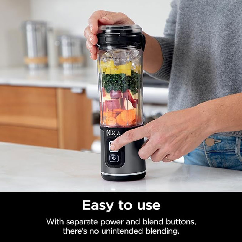 Ninja compact portable blender black image number null