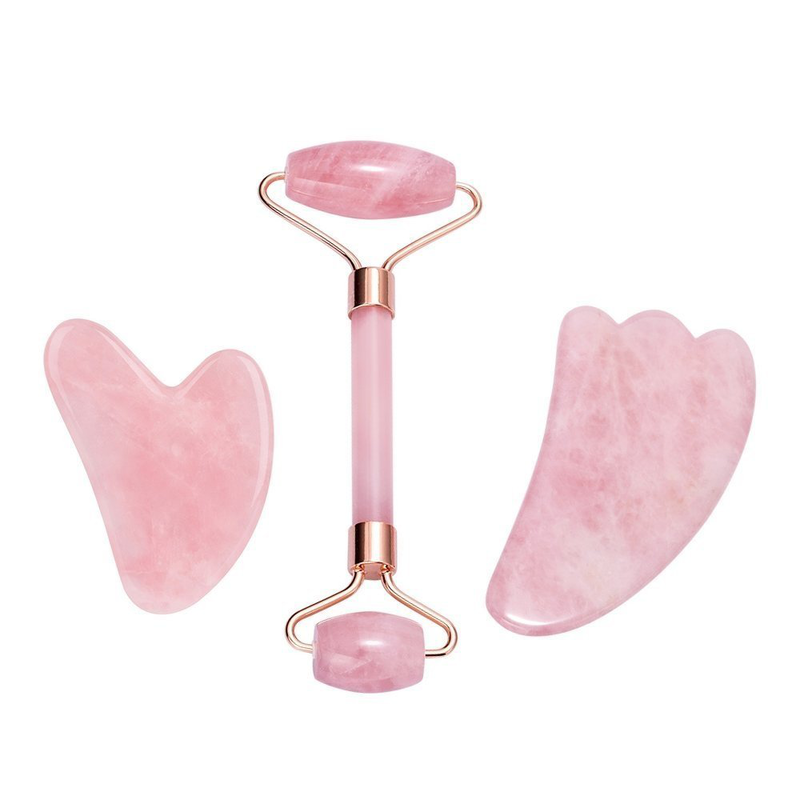 Product image: Jade roller & gua sha gift set – evolutionary anti-aging facial massage tool for skin firming & radiance, , medium-null