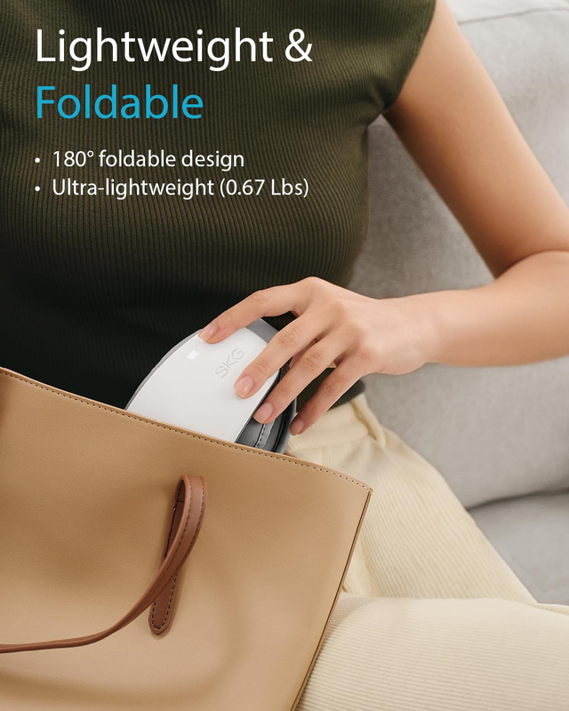 Skg eye massager skin friendly-hot compress-music es500 black, , medium-null