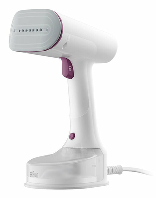 Braun quickstyle 5 gs 5011 hand garment steamer 1200w with tank 150ml violet, White-purple, medium