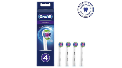 Oral-b cross action 3d white refills 3 +1 free, , medium