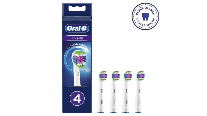 Oral-b cross action 3d white refills 3 +1 free, , medium-null