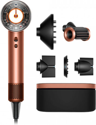 Dyson hd16 supersonic nural amber silk pink champagne hair dryer, Pink Champagne, medium