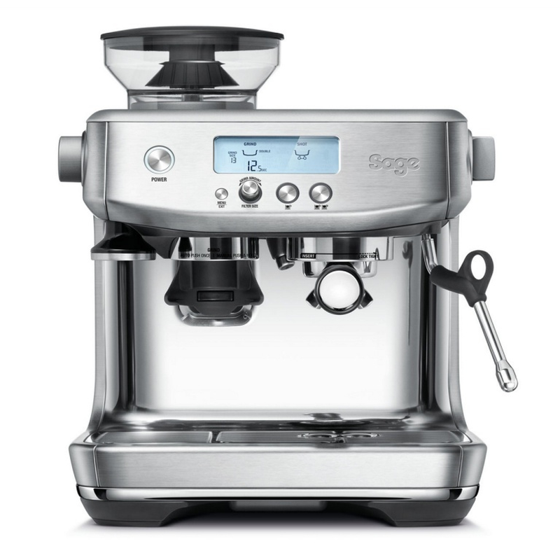 Sage ses878bss espresso machine 1680w pressure 15bar for espresso silver, , medium-null