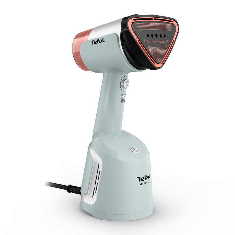 Tefal aerosteam dt9814f0 hand garment steamer 1400w with tank 0.1l white, , medium-null