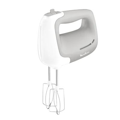 Moulinex prep’mix ισχυρό χειροκίνητο μίξερ 450w με 5 ταχύτητες & turbo για ελαφριές και πυκνές ζύμες hm450b10, , medium