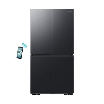Samsung rf65dg960eb1ef four doors refrigerator, Black, medium