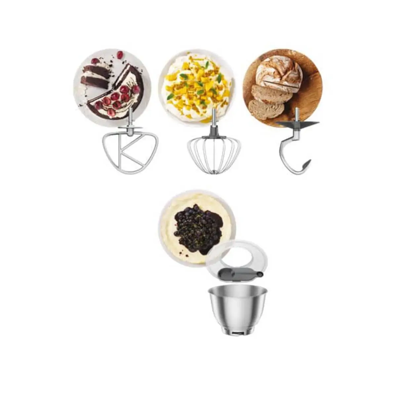 Kenwood kzm35.000gy go stand food processor blue-null