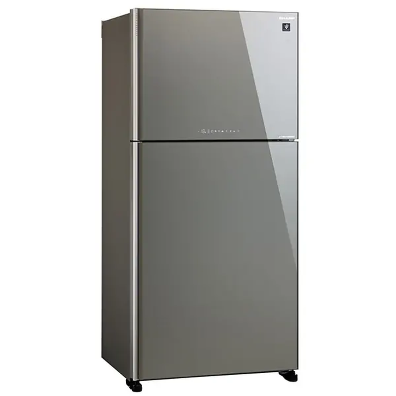 Sharp sj-xg740gsl double door refrigerator-null