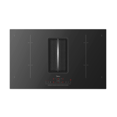 Midea 83c01 induction hob with built-in hood, , medium