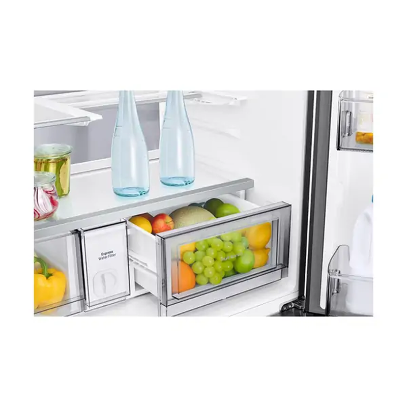 Samsung 4 door bespoke ai series refrigerator rm90f67cecef-null