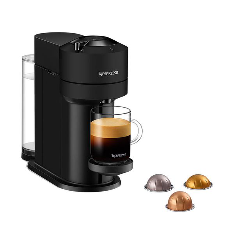 Nespresso vertuo next espresso μηχανή 1500w για espresso και gran lungo matt black, , medium-null