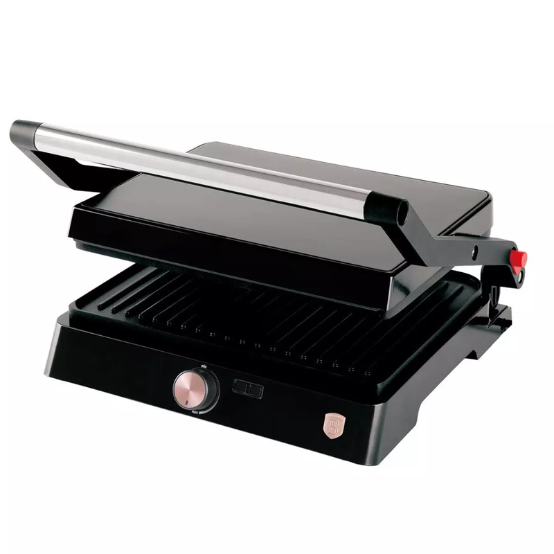 Berlin h. Electric grill 2000w black 29x23cm  bh9492 promo30, , medium-null