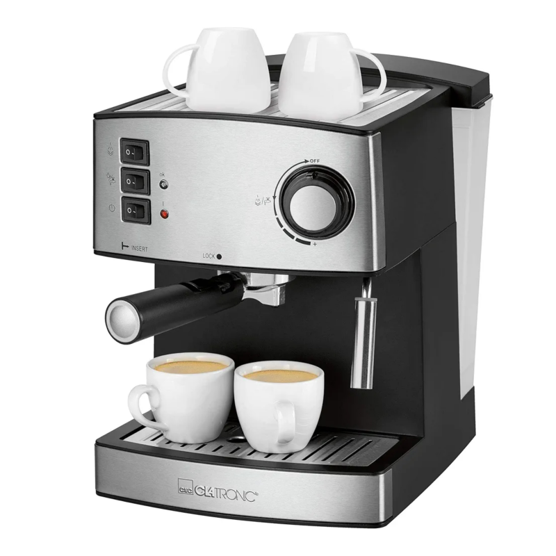 Product image: Καφετιέρα espresso clatronic es 3643 black-inox, , medium-null
