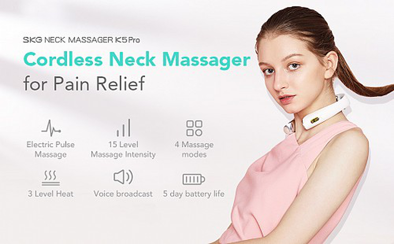 Skg neck massager 4 modes k5 pro, , medium-null