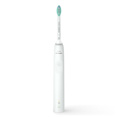 Philips sonicare 3100 series 3100 επαναφορτιζόμενη ηλεκτρική οδοντόβουρτσα με τεχνολογία sonic, αισθητήρα πίεσης για αποτελεσματική αφαίρεση πλάκας άσπρο hx3671/13, , medium