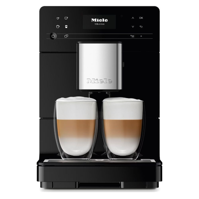 Miele cm 5310 silence αυτόματη καφετιέρα espresso 1450w 15bar με onetouch for two & coffee pot function obsidian black, , medium