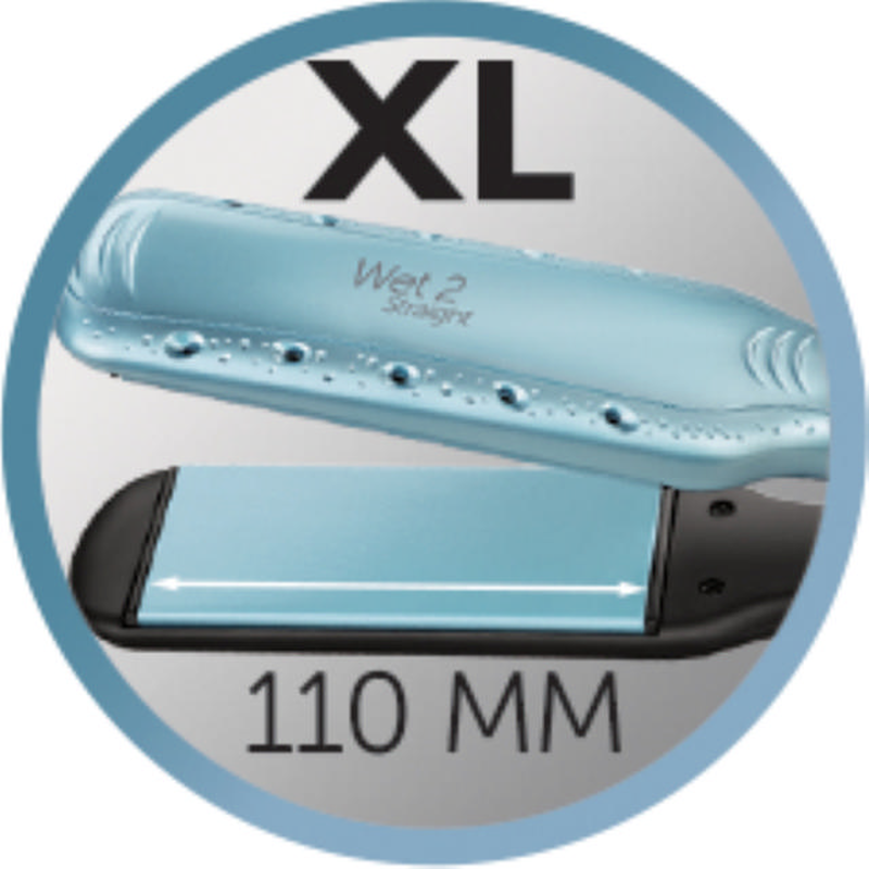 Remington s7350 wide straightener wet2straight, , medium-null