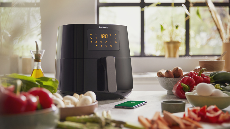 Philips Air fryer Wi-Fi 6.2l black hd9280/70-null