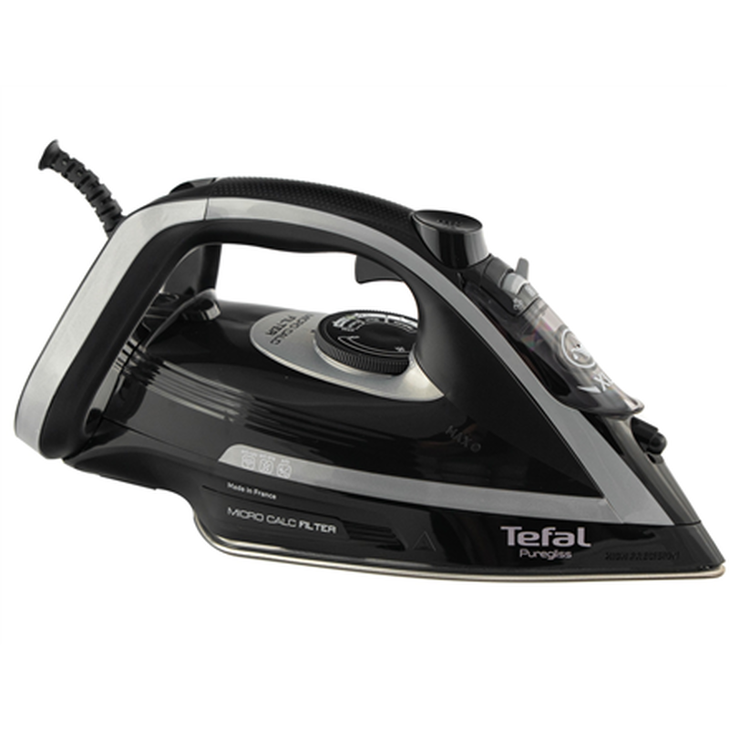 Tefal steam iron puregliss 3000w auto-off fv8062, , medium image number null