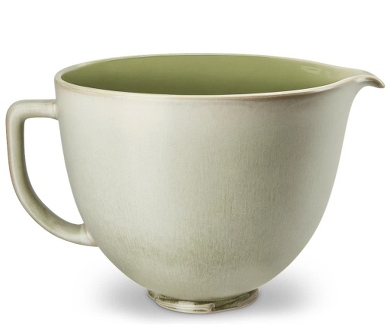 Kitchenaid ceramic bowl 5ksm2cb5psl for stand mixer 4,7l - sage leaf, , medium-null