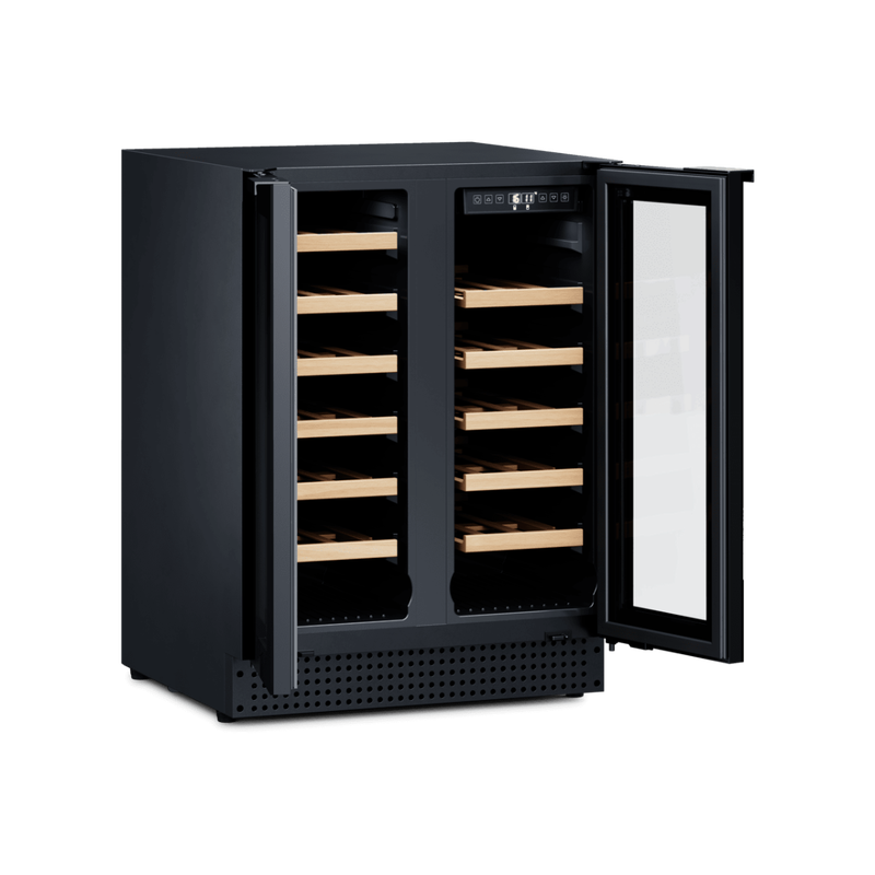 Dometic d42b compressor wine cooler, dual-zone, freestanding or built-in, 42 bottles, , medium-null