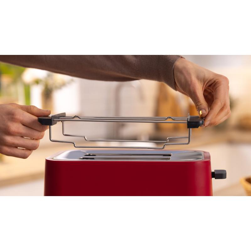 Bosch toaster red 950w, , medium-null