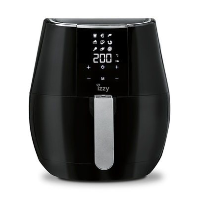 Izzy Air fryer digital display 4.5l black iz-8206, , medium