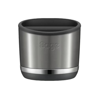 Sage knock box 10 coffee knock container black stainless steel, Black, medium