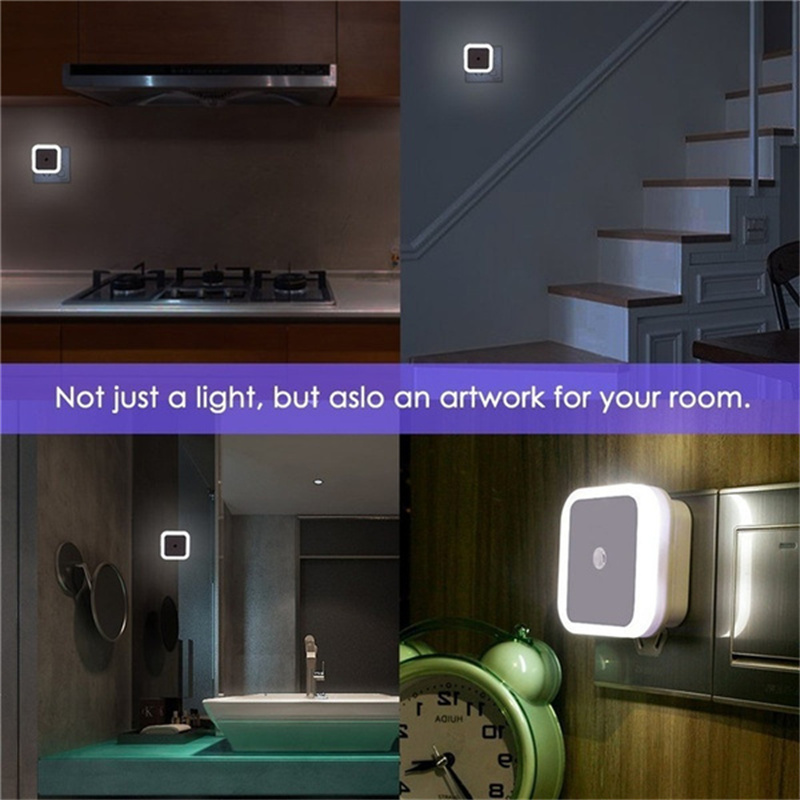 Wireless led night light sensor-null