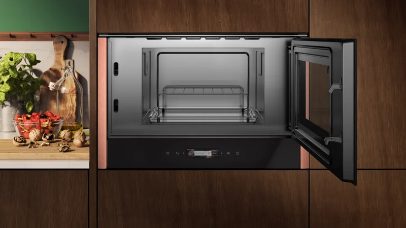 Neff nr9gr31y1 εντοιχιζόμενος φούρνος μικροκυμάτων 21lt  με flex design kit, , medium-null