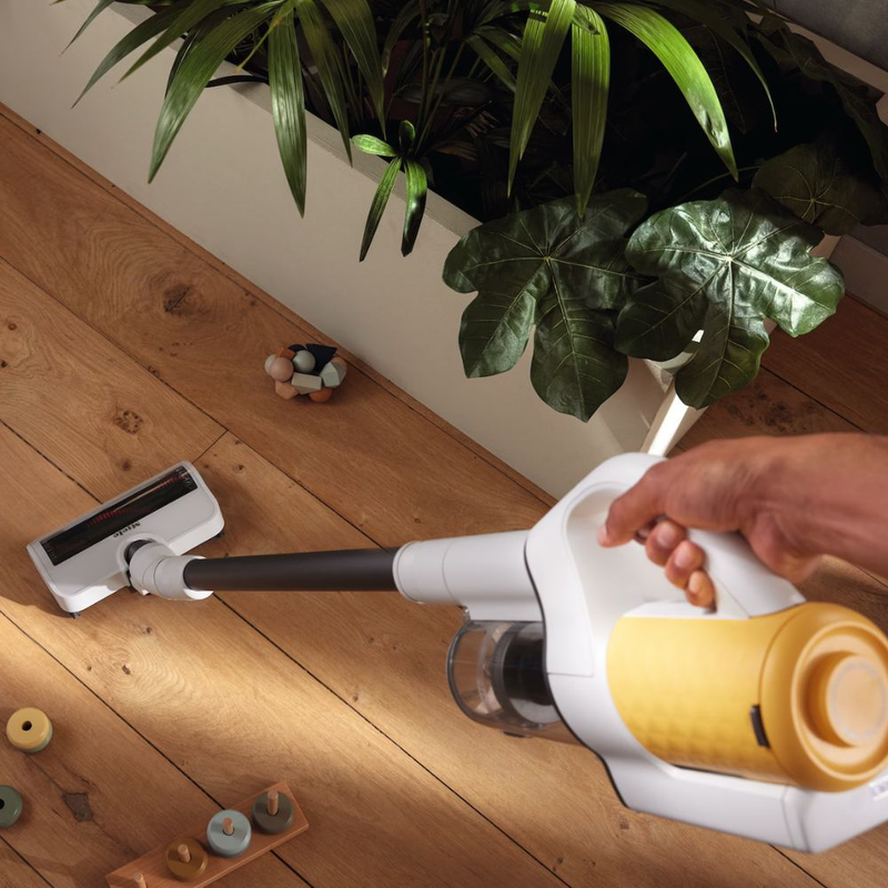 Miele duoflex hx1 stick vacuum 25.2v 55 min 0.3 l automatic power adjustment yellow, , medium-null
