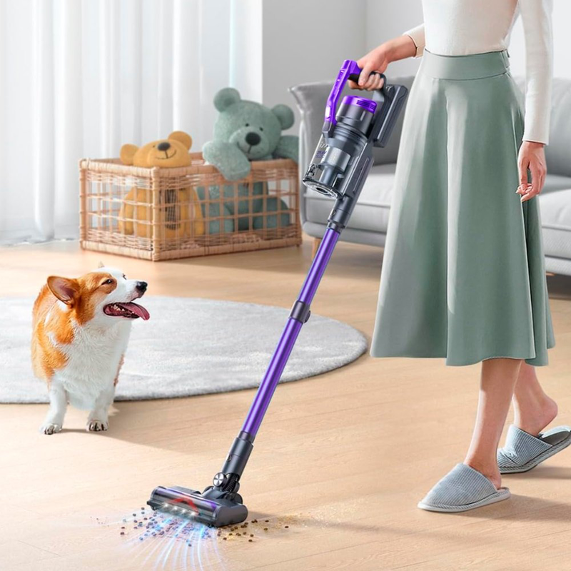 Izzy iz-4008 stick vacuum 29.6v 55 min 1.2l eco & boost functions black, , medium-null