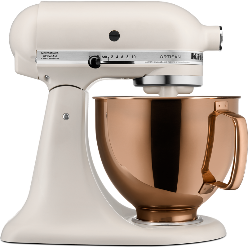 Stainless steel mixing bowl 4.8l 5ksm5ssbrc copper, , medium-null