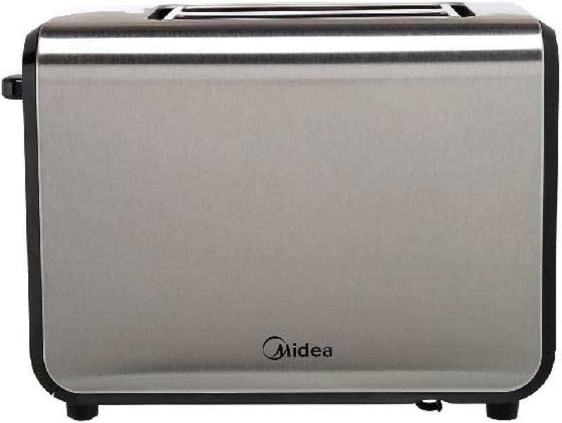Midea toaster 2 slots, 950w ,  mt-rw2l20w inox, , medium-null
