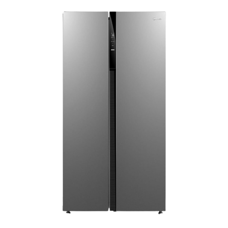 Midea &psi;&upsilon;&gamma;&epsilon;ί&omicron; side by side 548l inverter total no frost &mu;&epsilon; all around cooling & quick freeze, inox mers530fge02, , medium-null