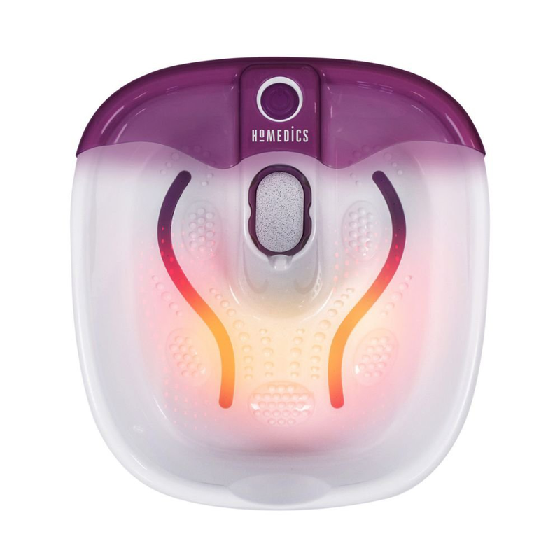 Product image: Homedics bubble mate foot spa συσκευή για ποδόλουτρο με μασάζ, πέτρα αφαίρεσης κάλων & προστατευτικό αντιεκτόξευσης νερού fb-55pb, , medium-null