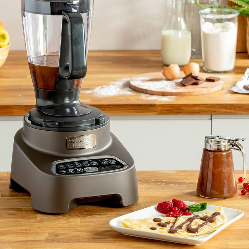 Product image: Moulinex double force digital πολυκόφτης 1000w με χωρητικότητα μπολ 3l, διπλό μοτέρ, έξυπνο ψηφιακό έλεγχο & τεχνολογία λεπιδών powelix life fp827e27, , medium-null