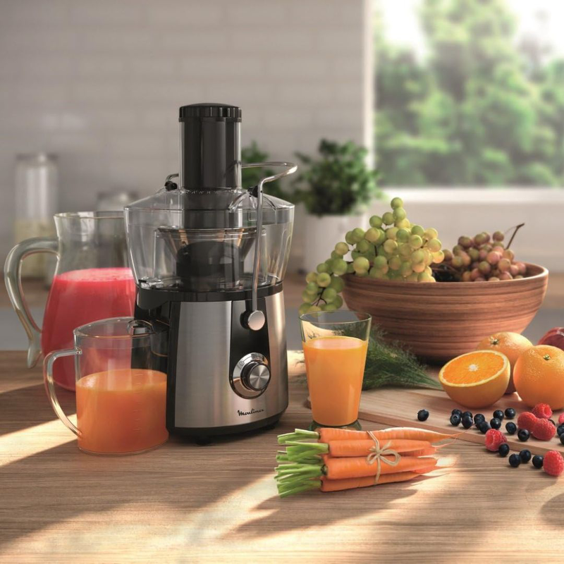 Product image: Moulinex juice express αποχυμωτής 800w με δοχείο 1.4l, 2 επίπεδα ταχύτητας & φαρδύ στόμιο τροφοδοσίας ju550d10, , medium-null