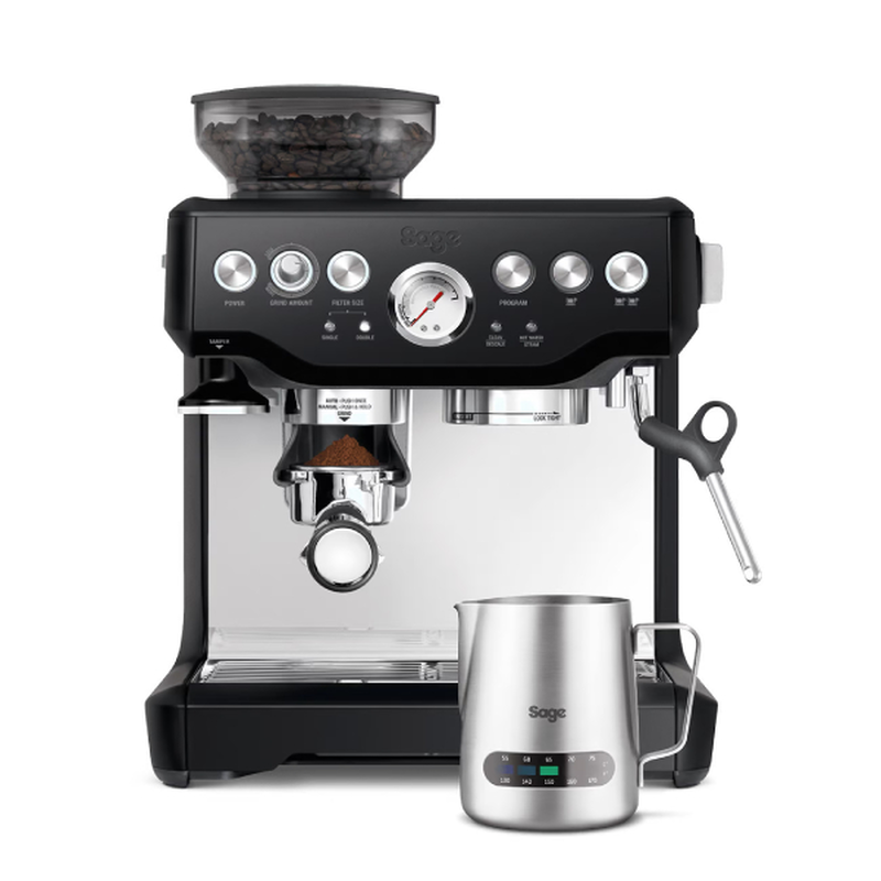 Sage ses875btr2guk1 the barista express™ μηχανή εσπρέσσο, μαύρο, , medium image number null