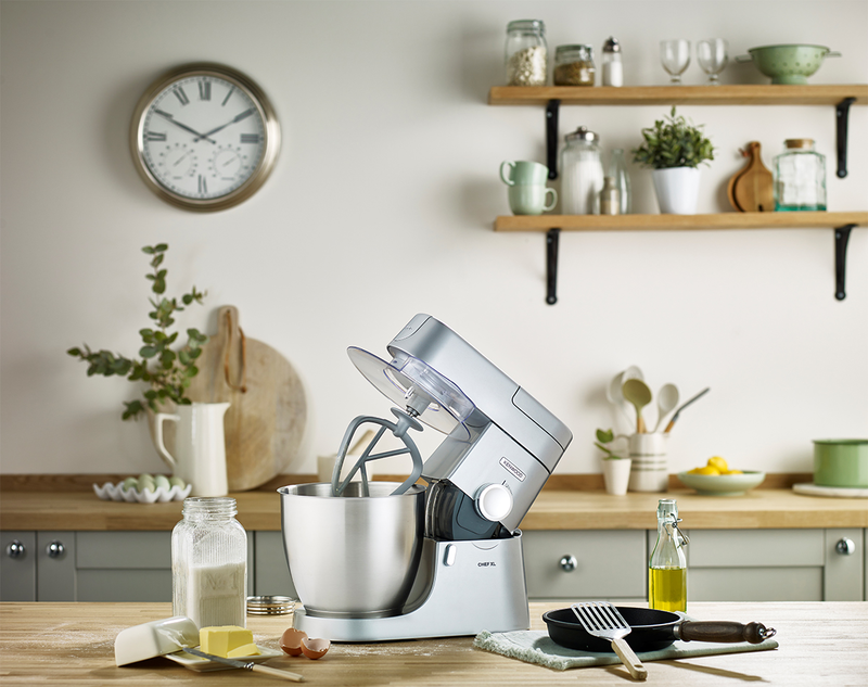 Kenwood kvl4100s xl κουζινομηχανή chef xl, ασημί, , medium-null