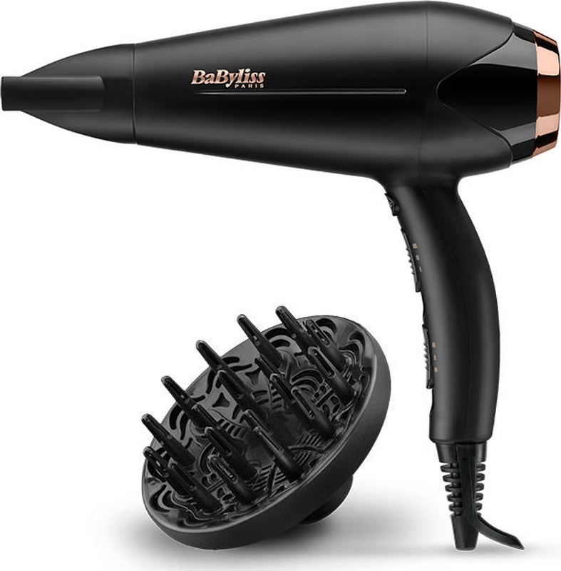 Babyliss d570de hair dryer 2200w ion 6sp-null