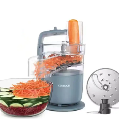 Kenwood fdp22.130gy multi pro go blender, Grey, medium