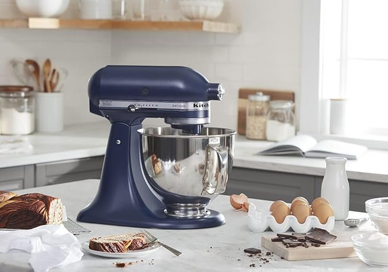 Kitchenaid mixer tilt-head 4.8l - artisan - ink blue, , medium-null