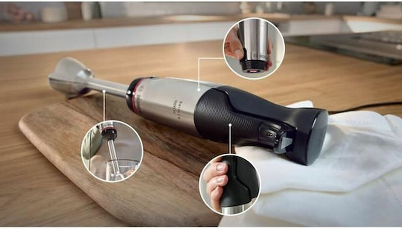 Series 6 bosch hand blender ergomaster 1000 w stainless steel msm6m622, , medium-null