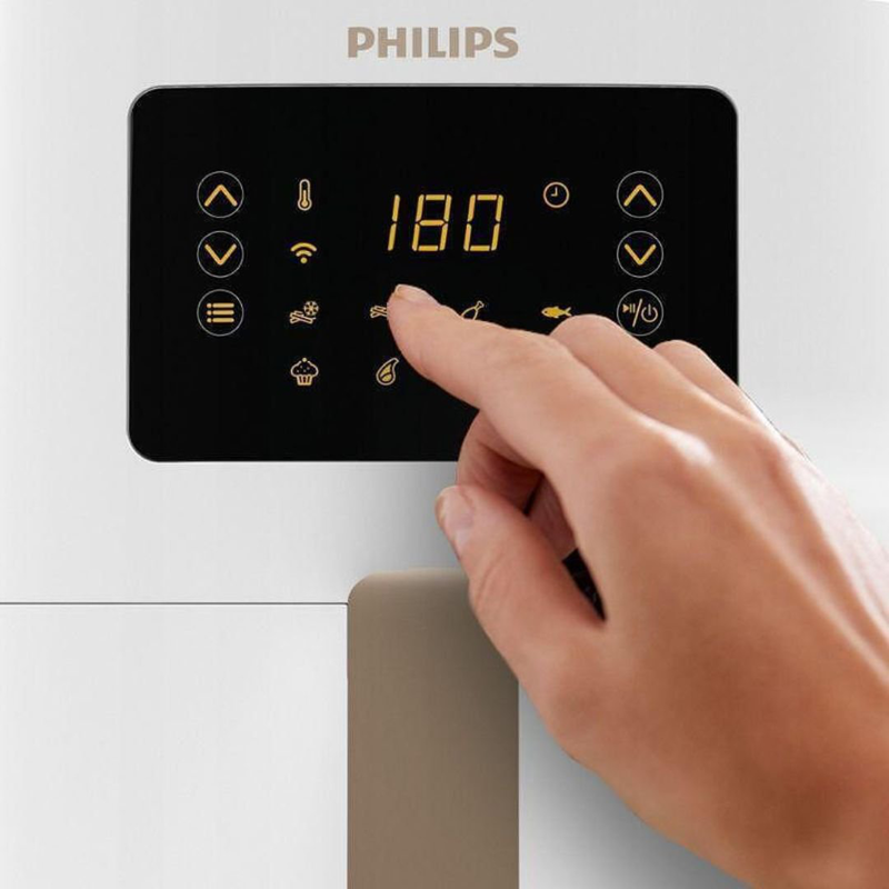 Product image: Philips 5000 series xxl connected Airfryer φριτέζα αέρος 2000w με αποσπώμενο κάδο 7.2l,16 λειτουργίες μαγειρέματος, Wi-Fi & τεχνολογία rapid Air hd9285/00, , medium-null