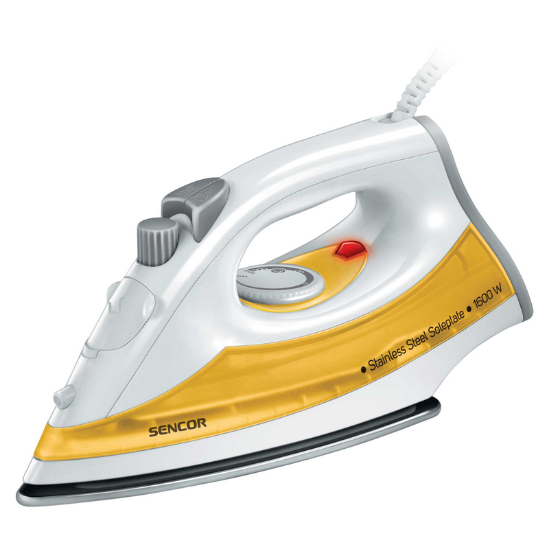 Sencor ssi 2028yl steam iron 200ml 1.6kw, , medium image number null
