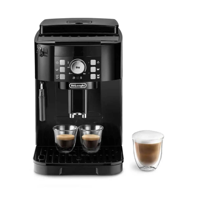 &Mu;&eta;&chi;&alpha;&nu;ή espresso de'longhi magnifica s ecam12.123.b 15-bar black, Black, medium