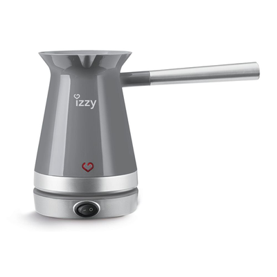 Izzy kaimaki ηλεκτρικό μπρίκι ελληνικού καφέ 250ml 800w γκρίζο, , medium